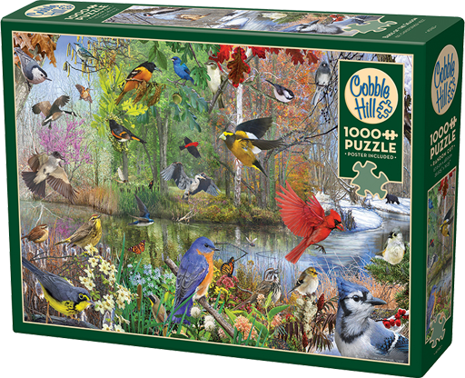 Birds of the Season (1000 pieces) – Cheatwell Games