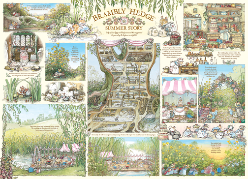 Brambly Hedge Summer Story (1000 pieces)