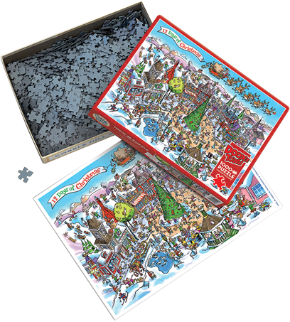 Cheatwell Games Christmas Express Game, Gioco Da Tavolo Veloce A Tema Natalizio, Per Famiglie E Amici