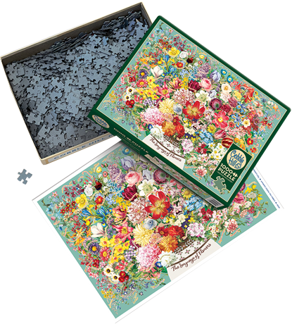 flower ページ The Language of Flowers (1000 pieces) – Cheatwell Games