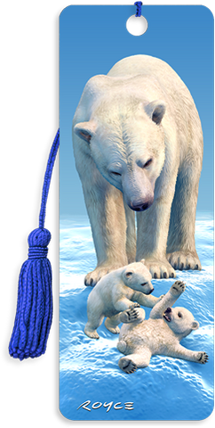 3d-bookmarks-polar-bears