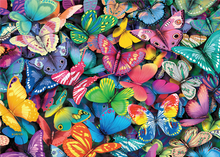 Load image into Gallery viewer, Double-Trouble Puzzle: Butterflies