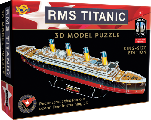 Build-It 3D Puzzle Titanic (King-size) – Cheatwell Games