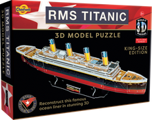 Load image into Gallery viewer, Build-It 3D Puzzle Titanic Giant
