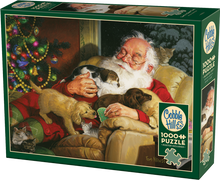 Load image into Gallery viewer, Santa&#39;s Quiet Time (1000 pieces)