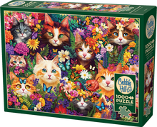 Load image into Gallery viewer, Blooming Whiskers (1000 pieces)