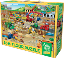 Load image into Gallery viewer, Construction Zone (35 piece) Floor Puzzle