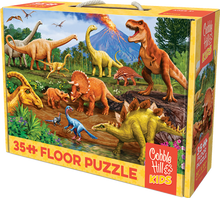 Load image into Gallery viewer, Dinos (35 piece) Floor Puzzle