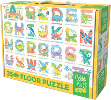 Load image into Gallery viewer, Dinosaur Alphabet (35 piece) Floor Puzzle