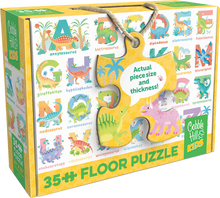 Load image into Gallery viewer, Dinosaur Alphabet (35 piece) Floor Puzzle