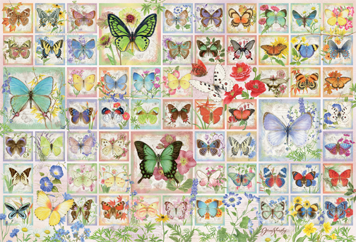 Butterflies and Blossoms (2000 pieces)