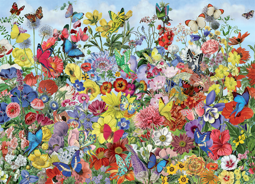 Butterfly Garden (1000 pieces)