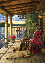 Load image into Gallery viewer, Cabin Porch (1000 pieces)