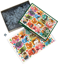 Load image into Gallery viewer, Cats vs. Puzzles (1000 pieces)