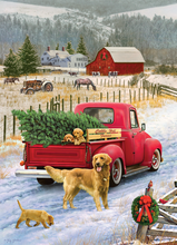 Load image into Gallery viewer, Christmas on the Farm (1000 pieces)