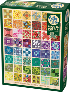 Common Quilt Blocks (1000 pieces)