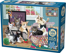 Load image into Gallery viewer, Crafty Kittens (500 pieces)