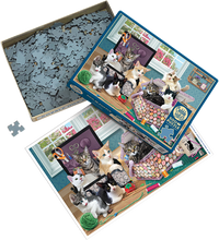 Load image into Gallery viewer, Crafty Kittens (500 pieces)