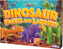 Load image into Gallery viewer, Dinosaur Snakes &amp; Ladders (Pre-school)