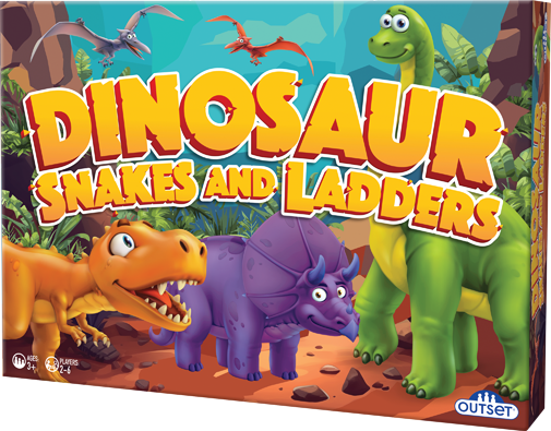 Dinosaur Snakes & Ladders (Pre-school)