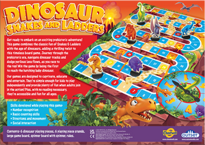 Dinosaur Snakes & Ladders (Pre-school)