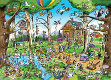 Load image into Gallery viewer, Doodle Town: Birdwatcher&#39;s Paradise (1000 pieces)