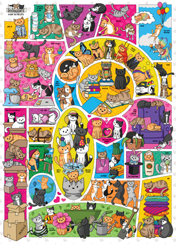 Doodlecats (1000 pieces)