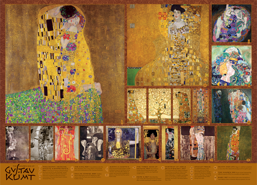 The Golden Age of Klimt (1000 pieces)
