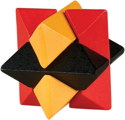 IQ Buster Wooden Puzzles (Colour)
