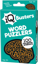 Load image into Gallery viewer, IQ Busters Cards: Word Puzzlers