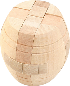 IQ Buster Wooden Puzzles (Natural) x 4