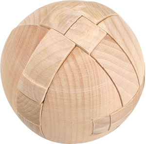 IQ Buster Wooden Puzzles (Natural) x 4