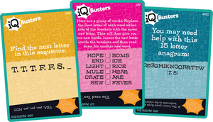 IQ Busters Cards: Word Puzzlers