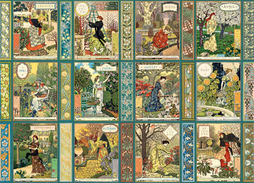 Jardiniere: A Gardener's Calendar (1000 pieces)