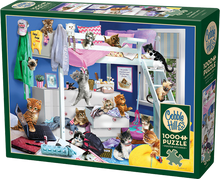 Load image into Gallery viewer, Kitten Slumber Party (1000 pieces)