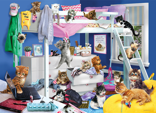 Kitten Slumber Party (1000 pieces)