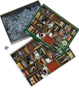 Kitty Librarians (1000 pieces)
