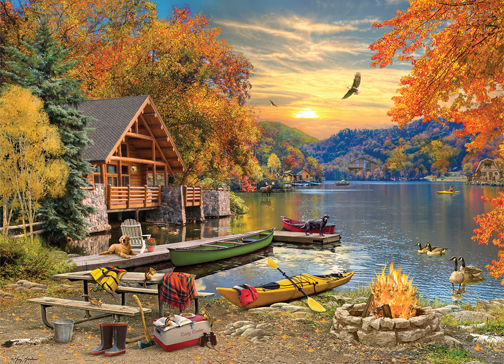 Lakeside Retreat (1000 pieces)