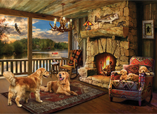 Load image into Gallery viewer, Lakeside Cabin (1000 pieces)