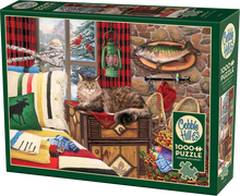 Load image into Gallery viewer, Lodge Cat (1000 pieces)