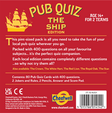 Load image into Gallery viewer, Pub Quiz - The Ship