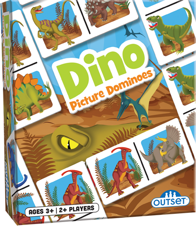 Dino Picture Dominoes (Pre-school)