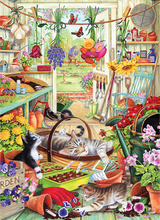 Load image into Gallery viewer, Potting Shed Cats (500 pieces)
