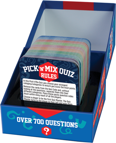 Quiz Cube Pick n Mix Quiz – Cheatwell Games