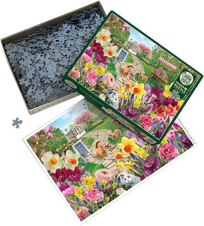 Springtime Frolic (1000 pieces) – Cheatwell Games