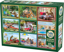 Load image into Gallery viewer, Squirrels on Vacation (1000 pieces)