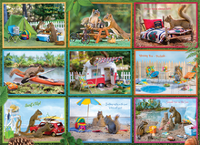 Load image into Gallery viewer, Squirrels on Vacation (1000 pieces)