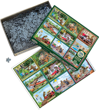 Load image into Gallery viewer, Squirrels on Vacation (1000 pieces)