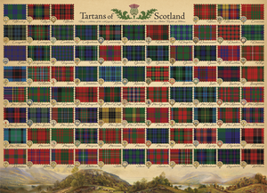 Tartans of Scotland (1000 pieces)