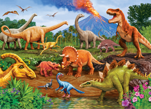 Load image into Gallery viewer, Triceratops &amp; Friends (35 pieces)